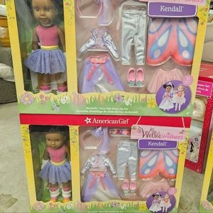 NEW American Girl Wellie Wishers "Kendall"